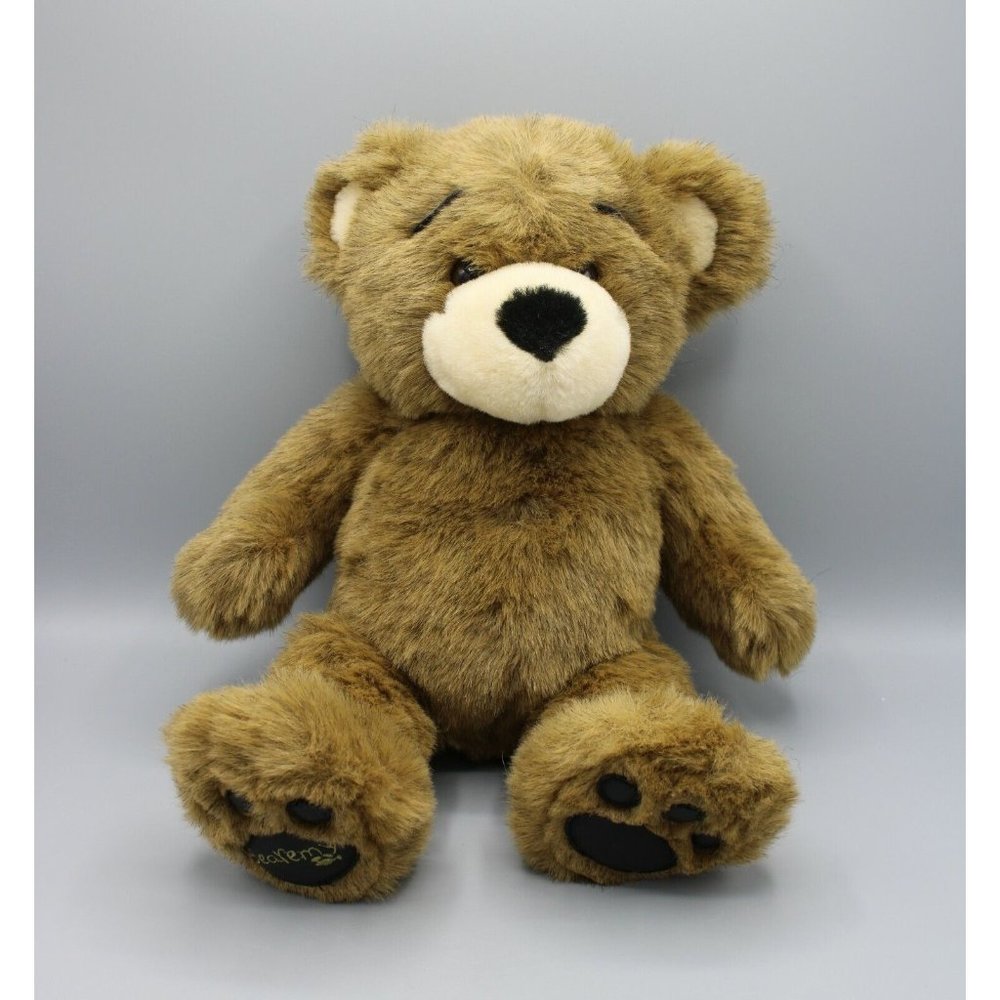 Build A Bear Workshop Bearemy Brown Bear BABW 16" Plush Stuffed Animal Soft Toy